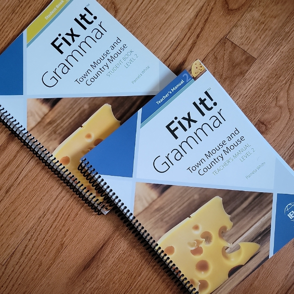 IEW FIX IT GRAMMAR TEACHER/STUDENT COMBO *new LEVEL 2